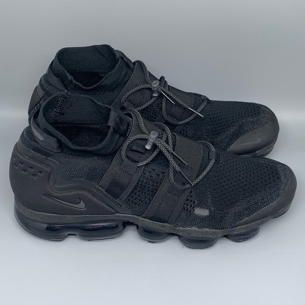 Nike Air VaporMax Utility Triple Black‎ Shoes AH6834-001 Men's Sz 14